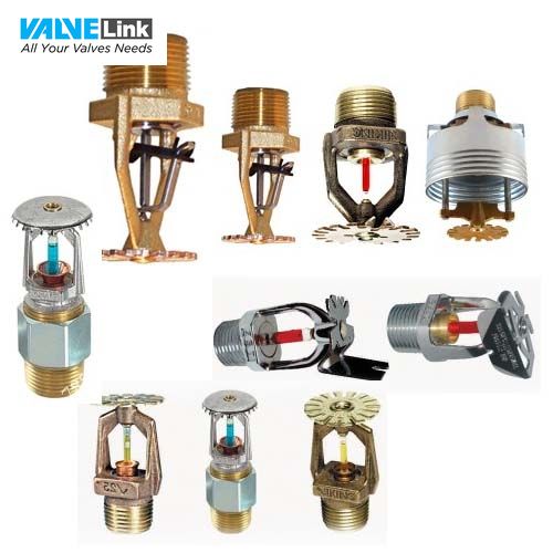 Các loại đầu phun chữa cháy sprinkler