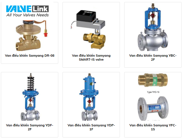 Các loại van điều khiển