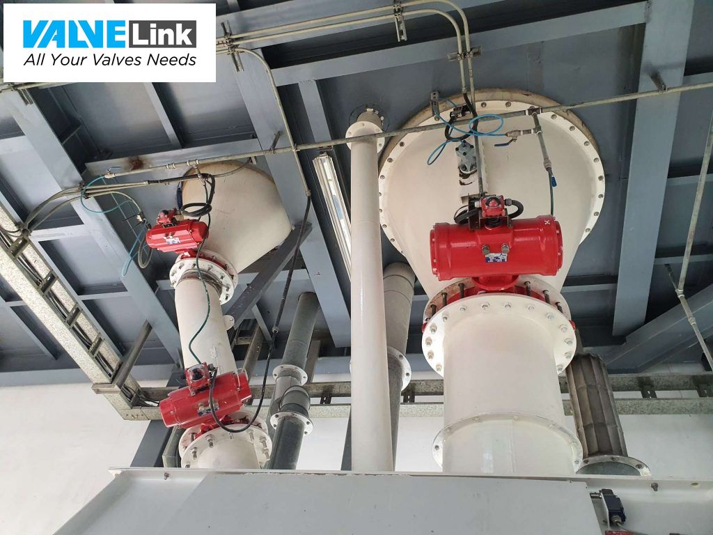 van bướm điều khiển khí nén