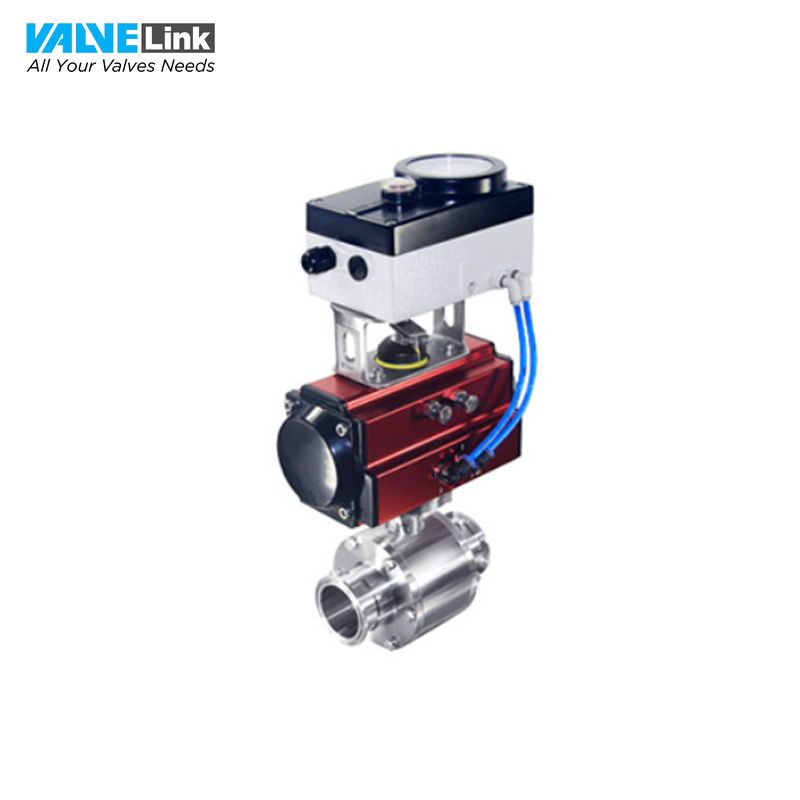 Van bi điều khiển khí nén nối clamp Donjoy