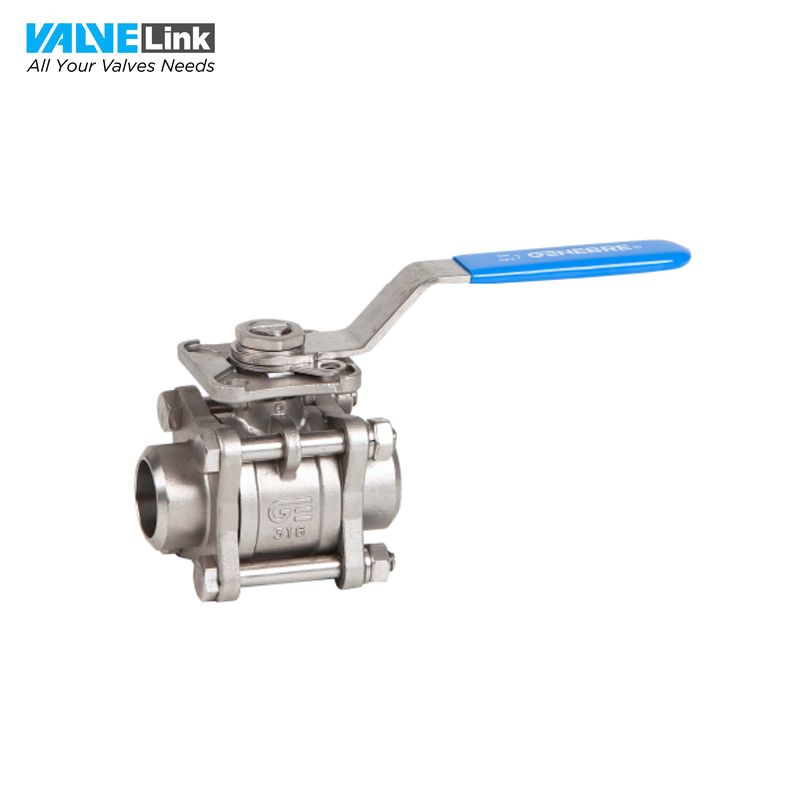 Van bi 3 mảnh inox nối hàn Genebre model 2026